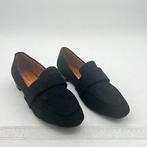 XYD Women's Loafers Slip On Flats Office Ladies Casual Shoes Black